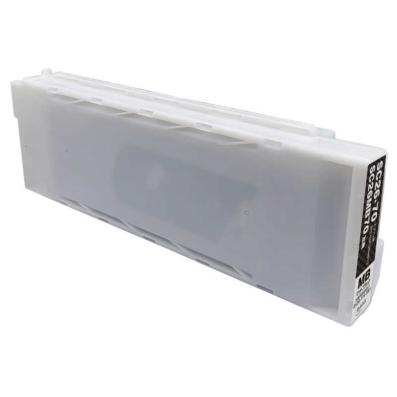 プレジール　互換プリンターインク ［エプソン SC26MB70］ マットブラック　BPL-ESC26MB70