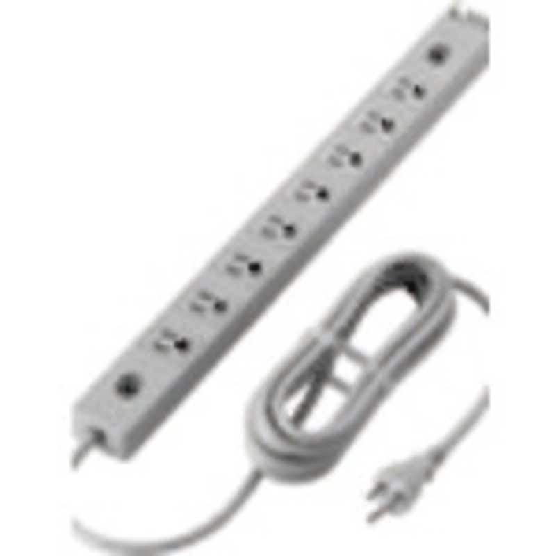 パナソニック　Panasonic　情報ラック用連結電源コンセント グレー [3.0m /8個口 /スイッチ無]　WCH6438