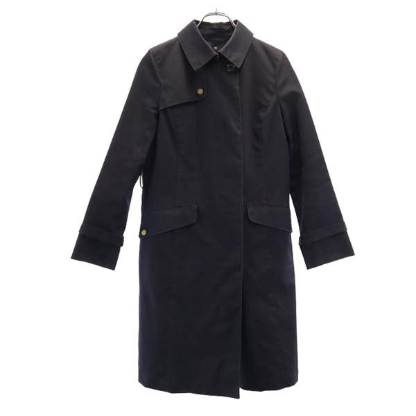 日本製 三陽商会 トレンチコート 36 ネイビー ライナー レディース