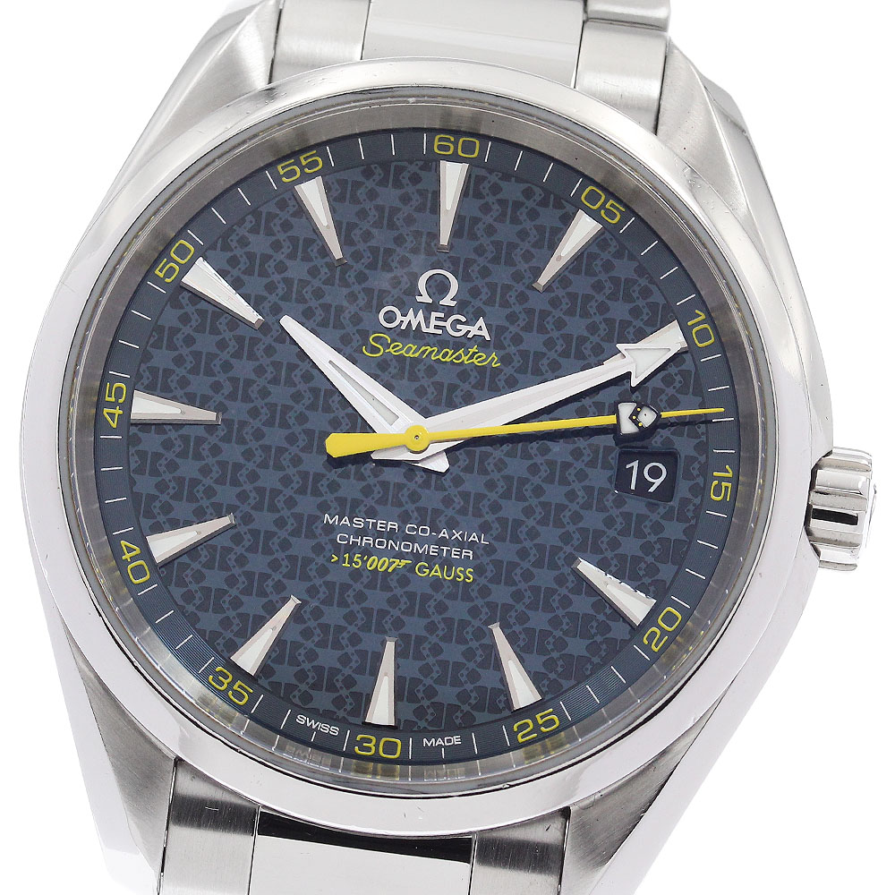 オメガ OMEGA 231.10.42.21.03.004 シーマスター アクアテラ ジェームズ・ボンド007 リミテッド 自動巻き メンズ _888064【中古】