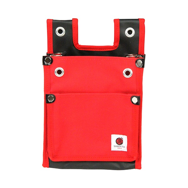 帆布鳶用腰袋2段BS TSH-2DBS-RD
