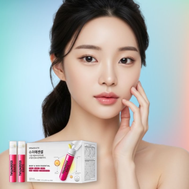 バイタルビューティー スーパーエッセンシャル 28入り 液状 マルチビタミン 女性 オールインワン栄養剤 ピンクショット飲むコラーゲン デイリー栄養サポート 美容・ヘルスケア 個包装 持ち運び便利