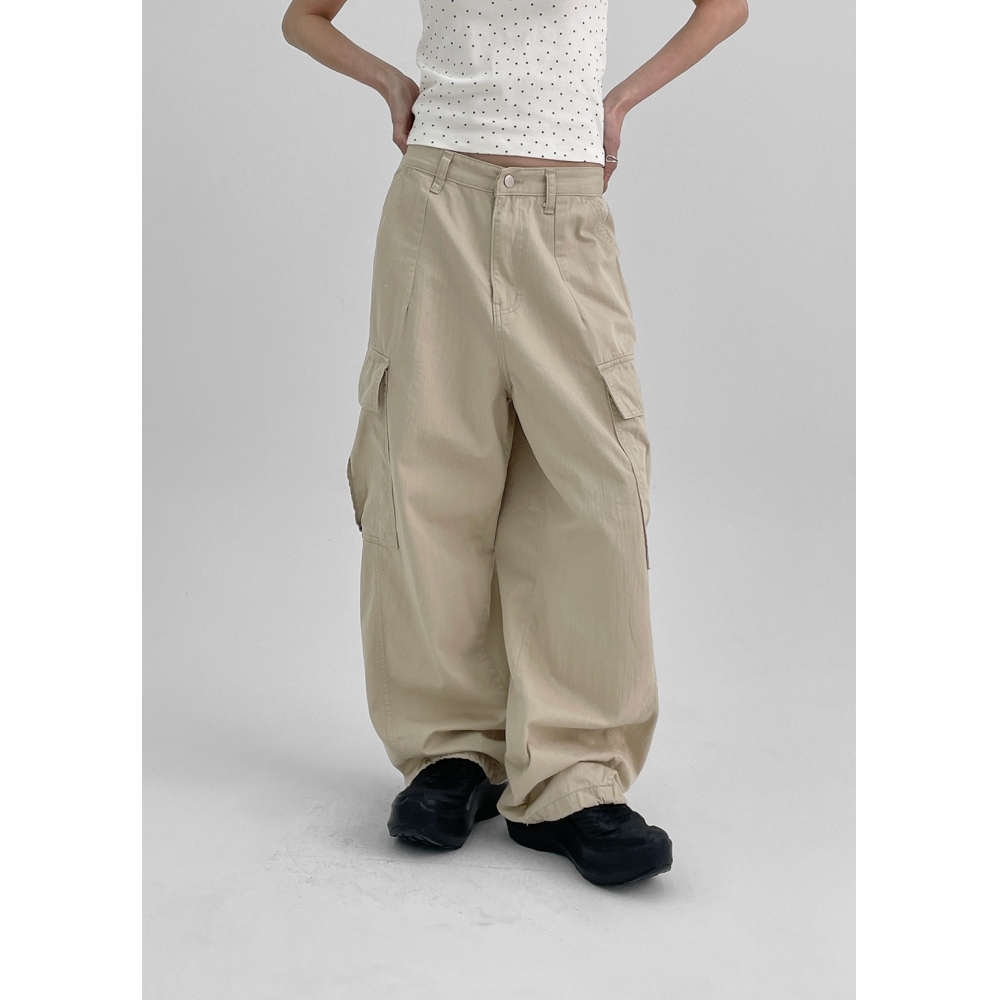 ブラックアップ タブラム 2WAY ワイド カーゴパンツ