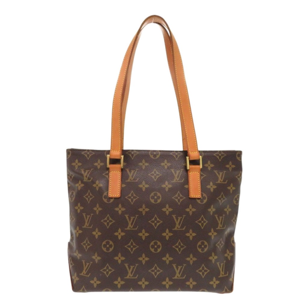 カバピアノ モノグラム M51148 ハンドバッグ モノグラムキャンバス/モノグラム ブラウン LV 1008【中古】 レディース