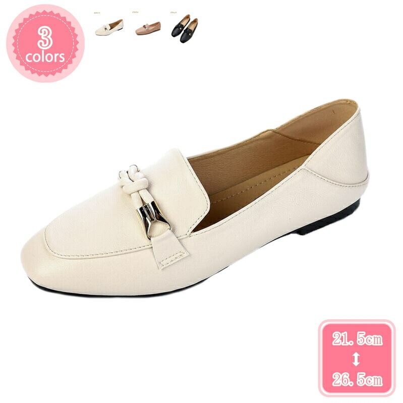 1000円OFFクーポン スクエアトゥ フラットパンプス レディースシューズ カジュアル シンプル 大人 上品 きれいめ 足が痛くならない エレガント 婦人靴 脚長 着痩せ 滑りにくい フォーマ