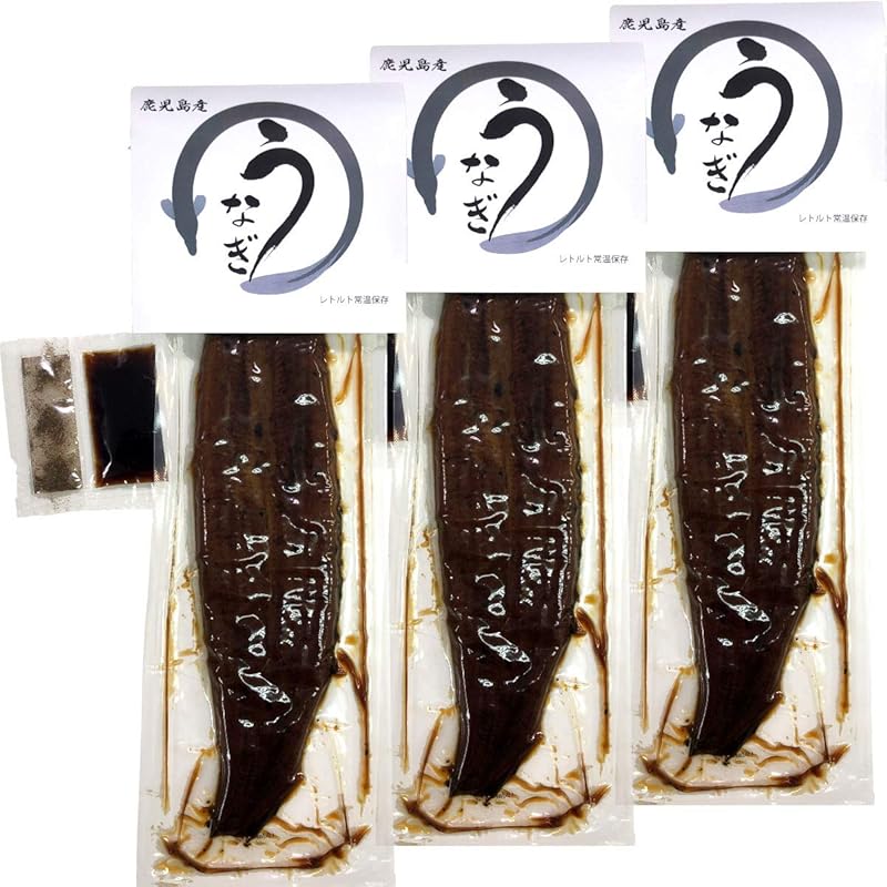 【国産】鹿児島県産 うなぎ蒲焼 135g×3個 常温保存可能 巣鴨のお茶屋さん 山年園 9,828円
