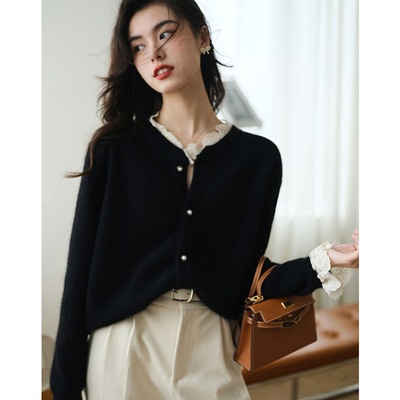 ツーピース ニット カーディガン トップス ニットソー セーター 袖あり 長袖 襟なし ニット 2点セット お得 かわいい 大人可愛い きれいめ シンプル カジュアル 大人 上品 おしゃれ こなれ感