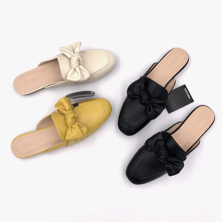 パンプス ミュール レディースパンプス ぺたんこ ペタンコ スクエアトゥ ベルト PU かわいい 大人可愛い きれいめ シンプル カジュアル 大人 上品 おしゃれ エレガント ラブリー キュート