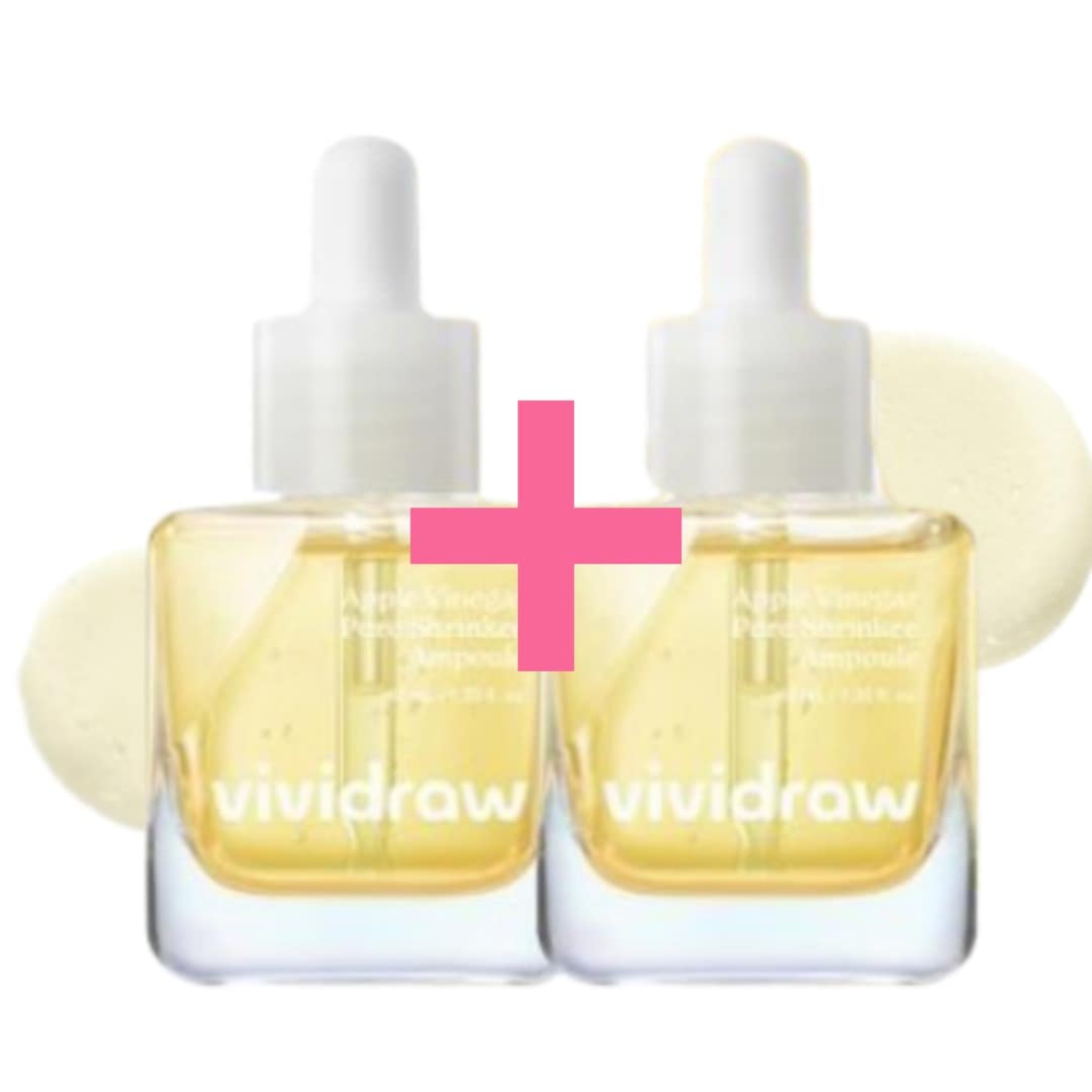 [Hyuck pick/ 企画セット1+1] アップル ビニガー フォア シュリンキー アンプル 40ml+40ml/毛穴ケア/ タイトーニング/ ブラックヘッド/ 保湿/ 韓国コスメ