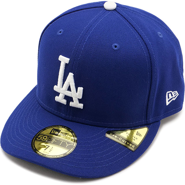 キャップ ロサンゼルス・ドジャース [13561936] PC5950 LOSDOD DROY SWHI 23J メンズ・レディース 59FIFTY 帽子 定番 ダークロイヤル/スノーホワイト