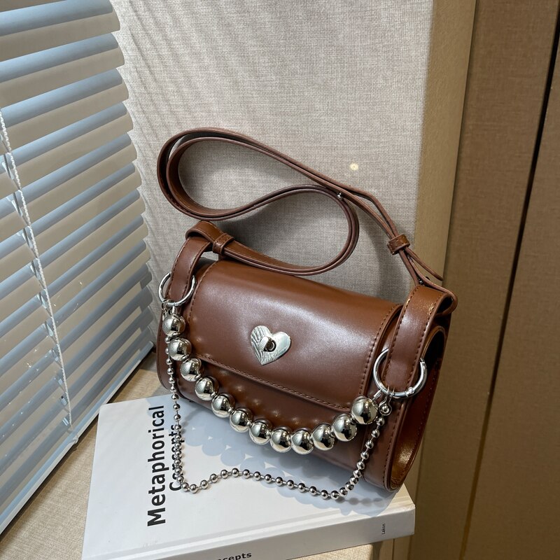 ボストン革女性のショルダーバッグ高級ブランドデザイナーチェーンクロスボディバッグファッションレディー