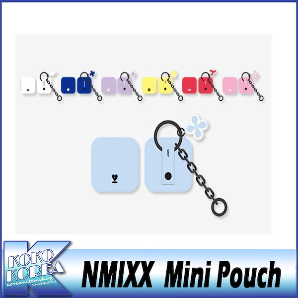 Qoo10] JYP Entertainment NMIXX ミニポーチ 公式グッズ 1s