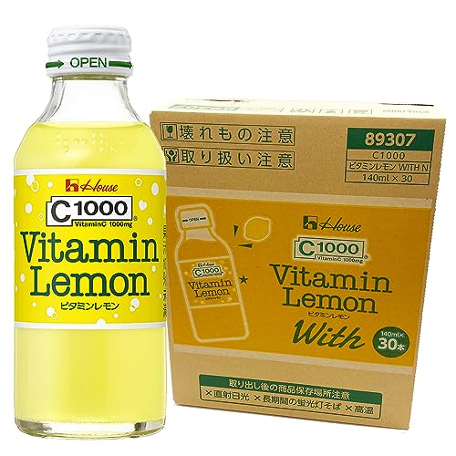 【.co.jp 限定】ハウスウェルネスフーズ C1000 ビタミンレモン With 140ml×30本