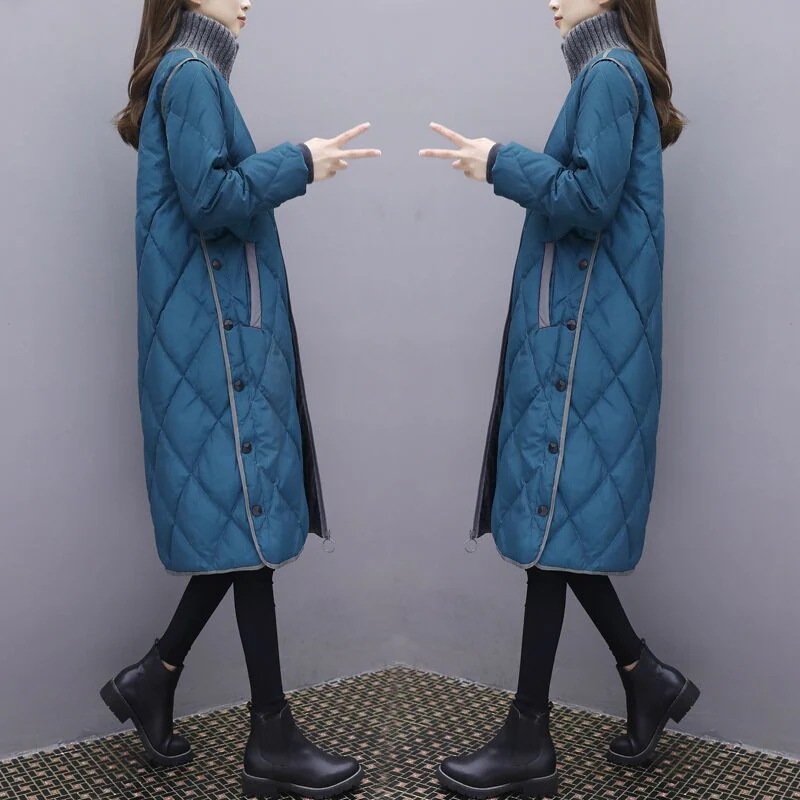 人气中綿コート レディース 大きいサイズ ロング丈服 防寒 暖かい ゆったり アウター[8カラー]