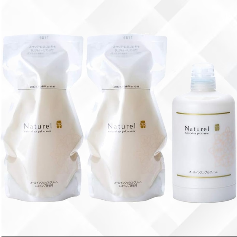 ナチュレルSP ゲルクリーム PLUS エコツインセット 詰替用550g×2