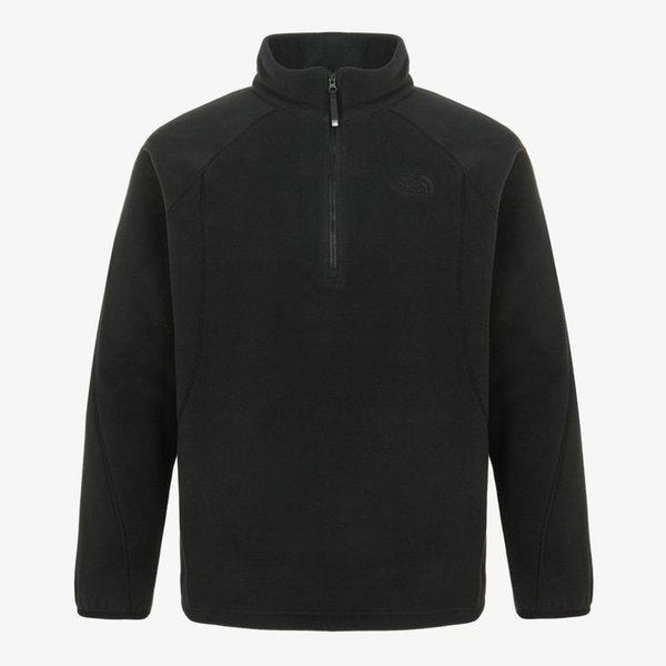 [公式] NT7FR53A 男性用ドリフト長袖ジップティー BLACK