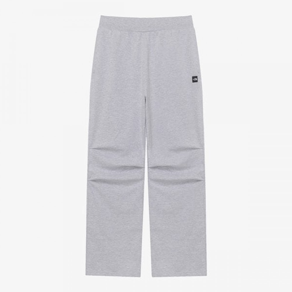 ノースフェイス エッセンシャル ストレート パンツ MELANGE GREY NP6KR02J