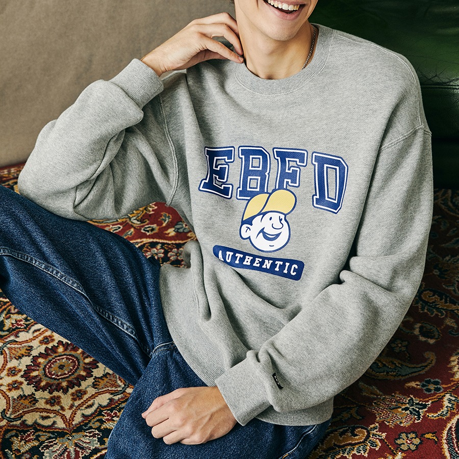 Bets Authentic Sweatshirt MTM GREY