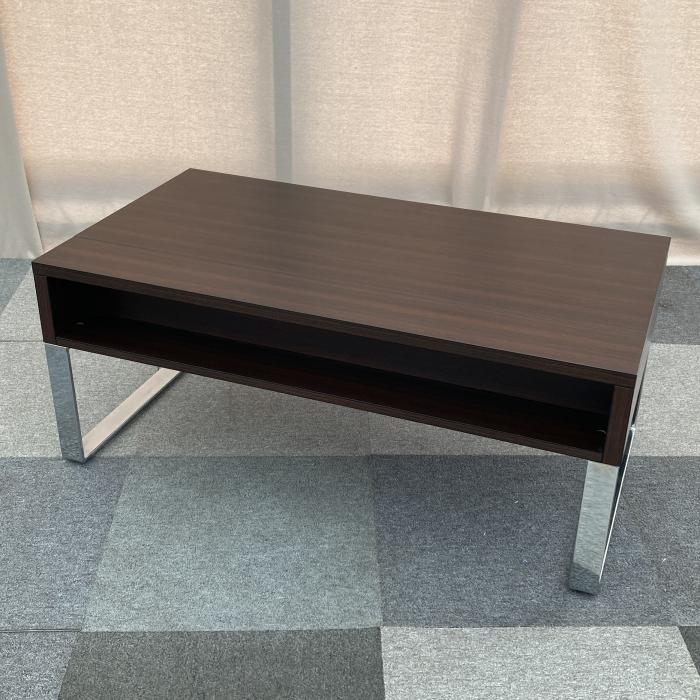 ローテーブル ブラウン 腰かけながら使えるテーブル幅１１０ テーブル おしゃれ 北欧 シンプル 机 リビングテーブル ナチュラル 一人暮らし センターテーブル