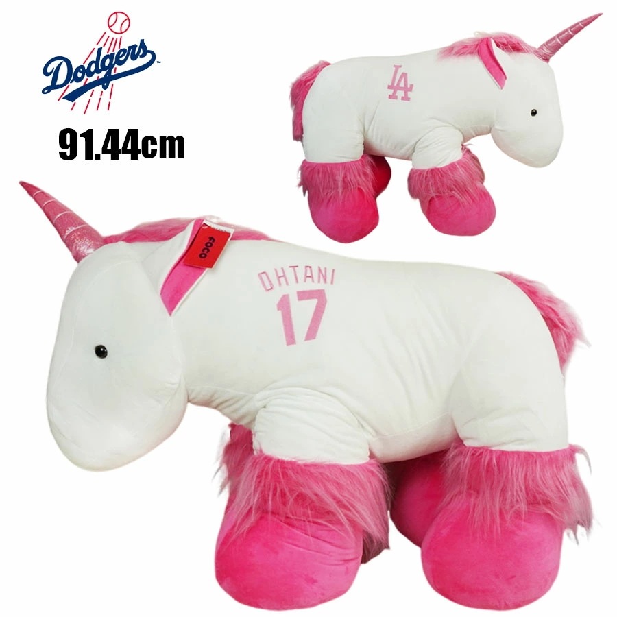 大谷翔平 ユニコーン 大きい ぬいぐるみ UNICORNビッグサイズ 36インチ 91.44cmMLB メジャーリーグ公式グッズ FOCO 限定LA DODGERS ロ 29,244円