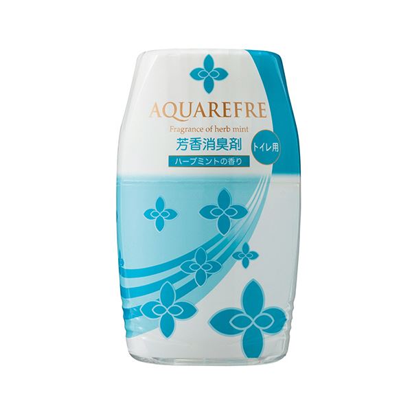 （まとめ）ライオンケミカル アクアリフレ芳香消臭剤 トイレ用 ハーブミントの香り 400ml 1個20セット