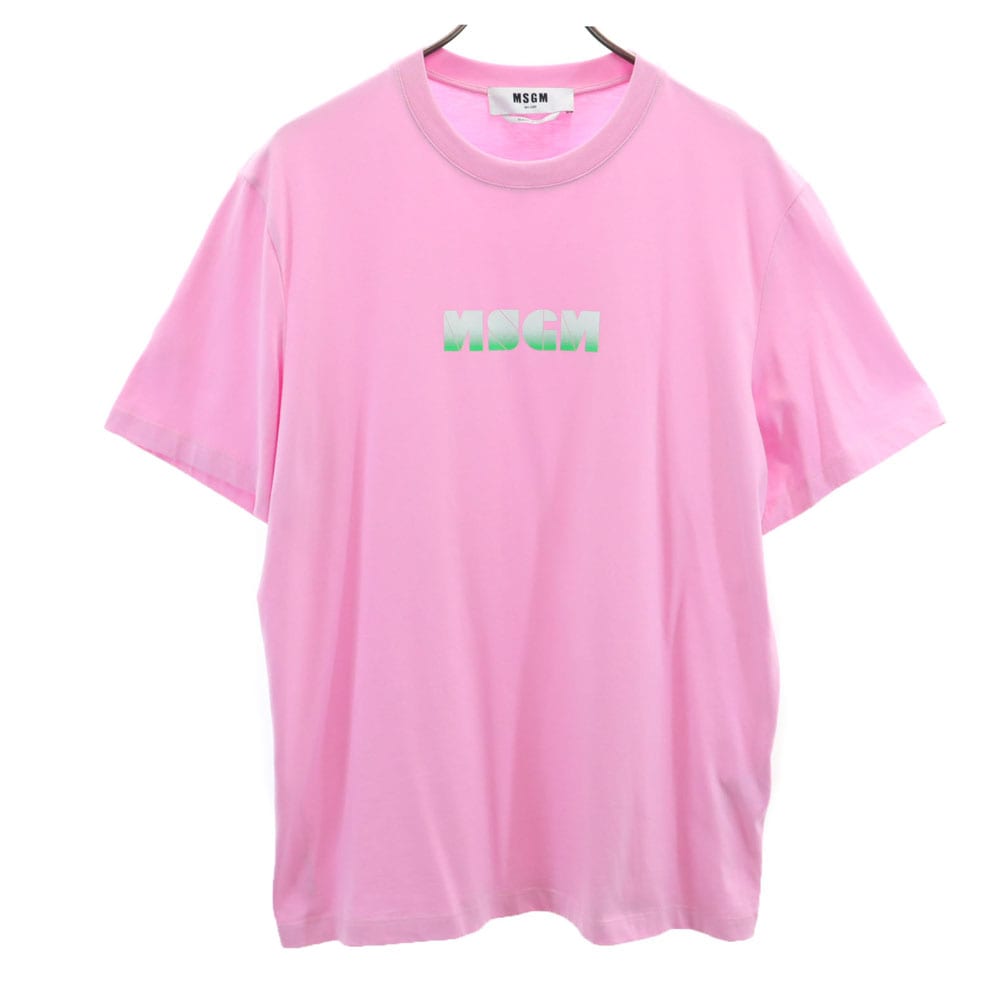 イタリア製 半袖 Tシャツ M ピンク メンズ