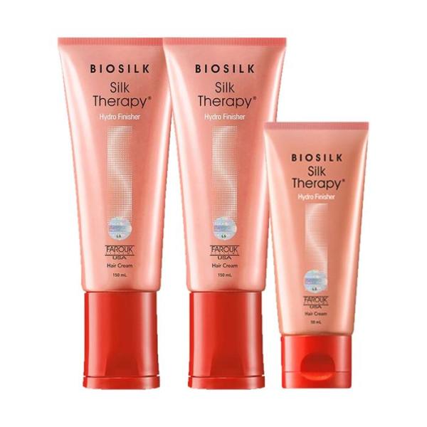 シルクセラピー ハイドロ フィニッシャー ヘアクリーム 150ml 2本+50mlヘアオールインワン