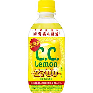 C.C.Lemon(シーシーレモン) サントリー スーパーC.C.レモン 350ml24本 [機能性表示食品]