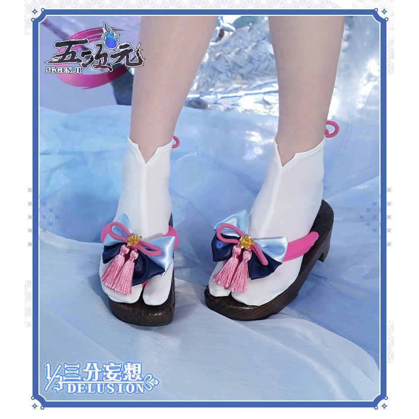 【予約商品】ハロウィン 三分妄想　原神　コスプレ　神里綾華　靴　ブーツ 　均一サイズ