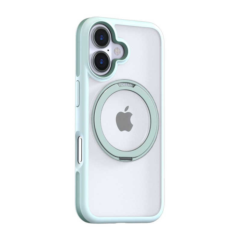 TORRASトラス　Torras - Ostand R Fusion case for iPhone 16(6.1インチ) ［ Light Green ］　X00FX1789