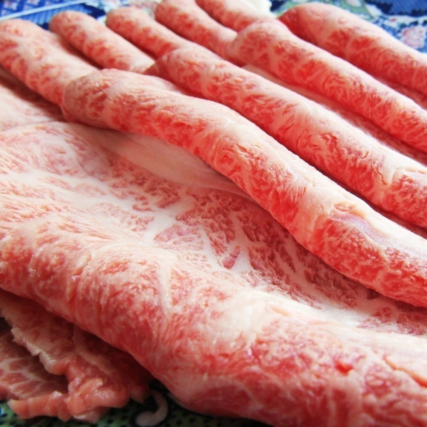 黒毛和牛 ミスジ スライス 600g しゃぶしゃぶ すき焼き
