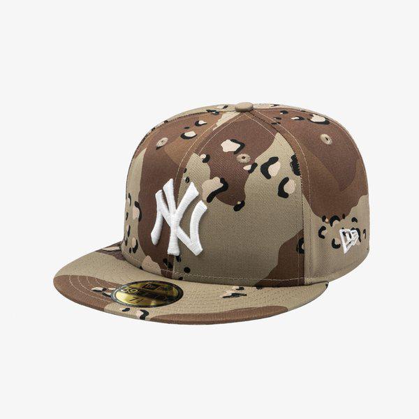 [] MLB ニューヨーク ヤンキース ベーシック サイズキャップ シックスデイ カモ_14561926