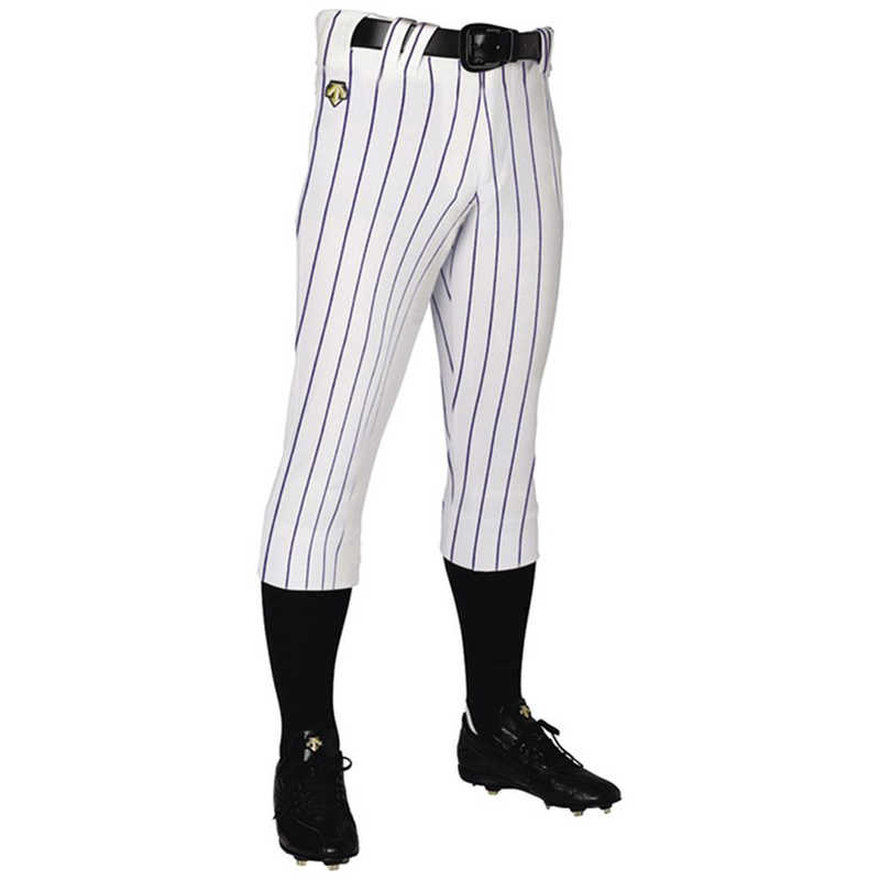 デサント　DESCENTE ショートフィットパンツ Sホワイト×ネイビー XA DB6014PB 【返品交換不可】　DB6014PB_25SS