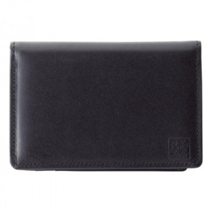 良品工房 日本製中ベラ付名刺入(ブラック) K18-241 5367-190