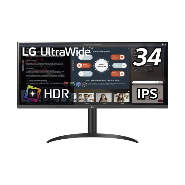 液晶モニター 34型ウルトラ 34WP550-B