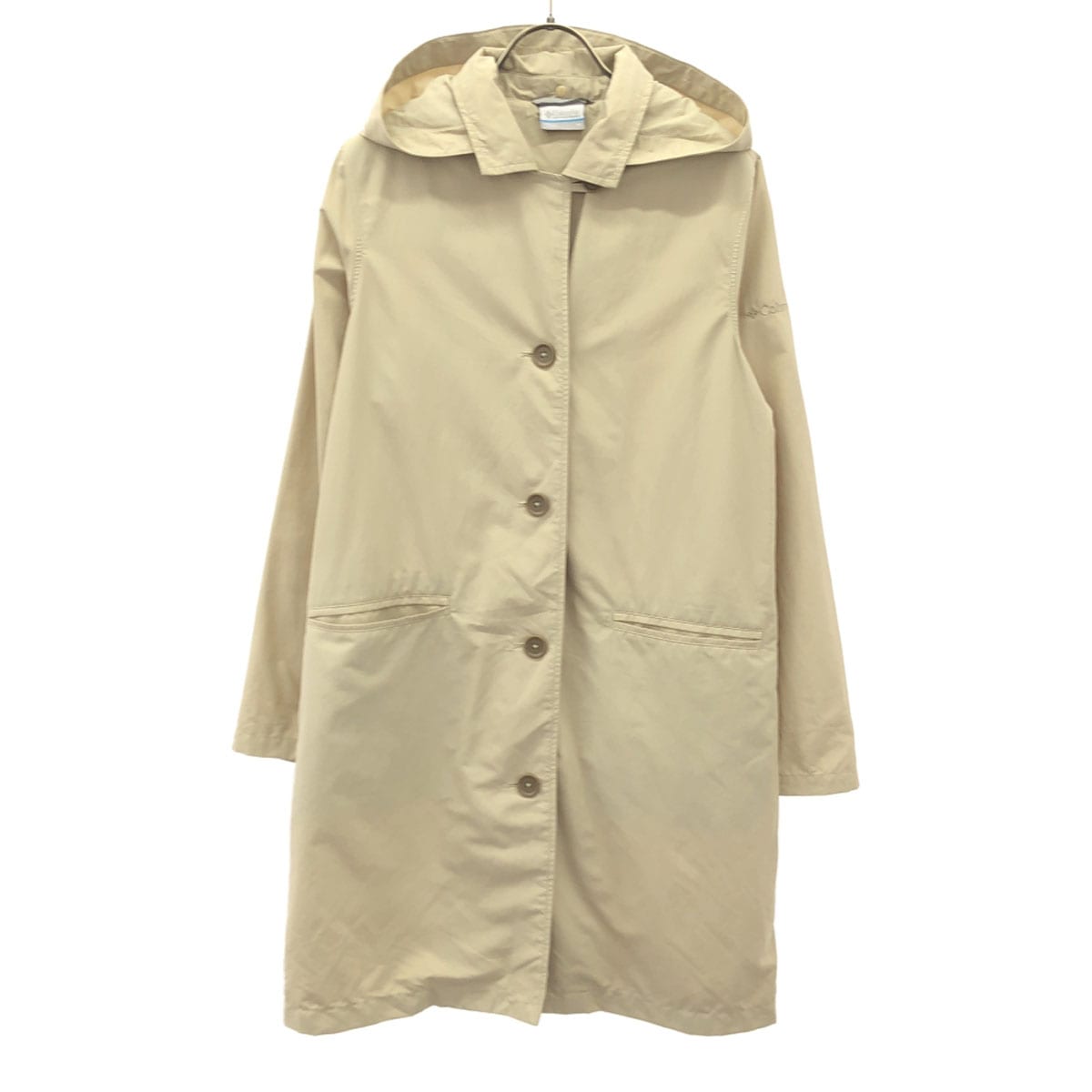 ロゴ刺繍 マグダレーナフォールズウィメンズ ジャケット M ベージュ アウトドア PL3085 レディース 古着