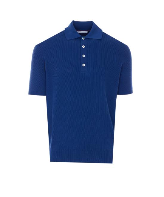 BRUNELLO CUCINELLI Men Polo Shirts M29400025 COZ76 Blue