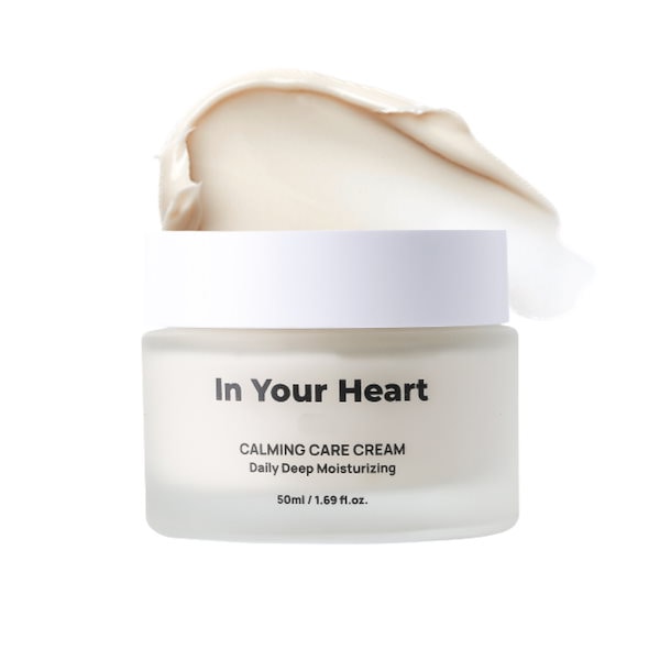 フェイスクリーム heartandarts Qoo10] In Your Heart シカ高保湿鎮静クリーム 50ml ツボク