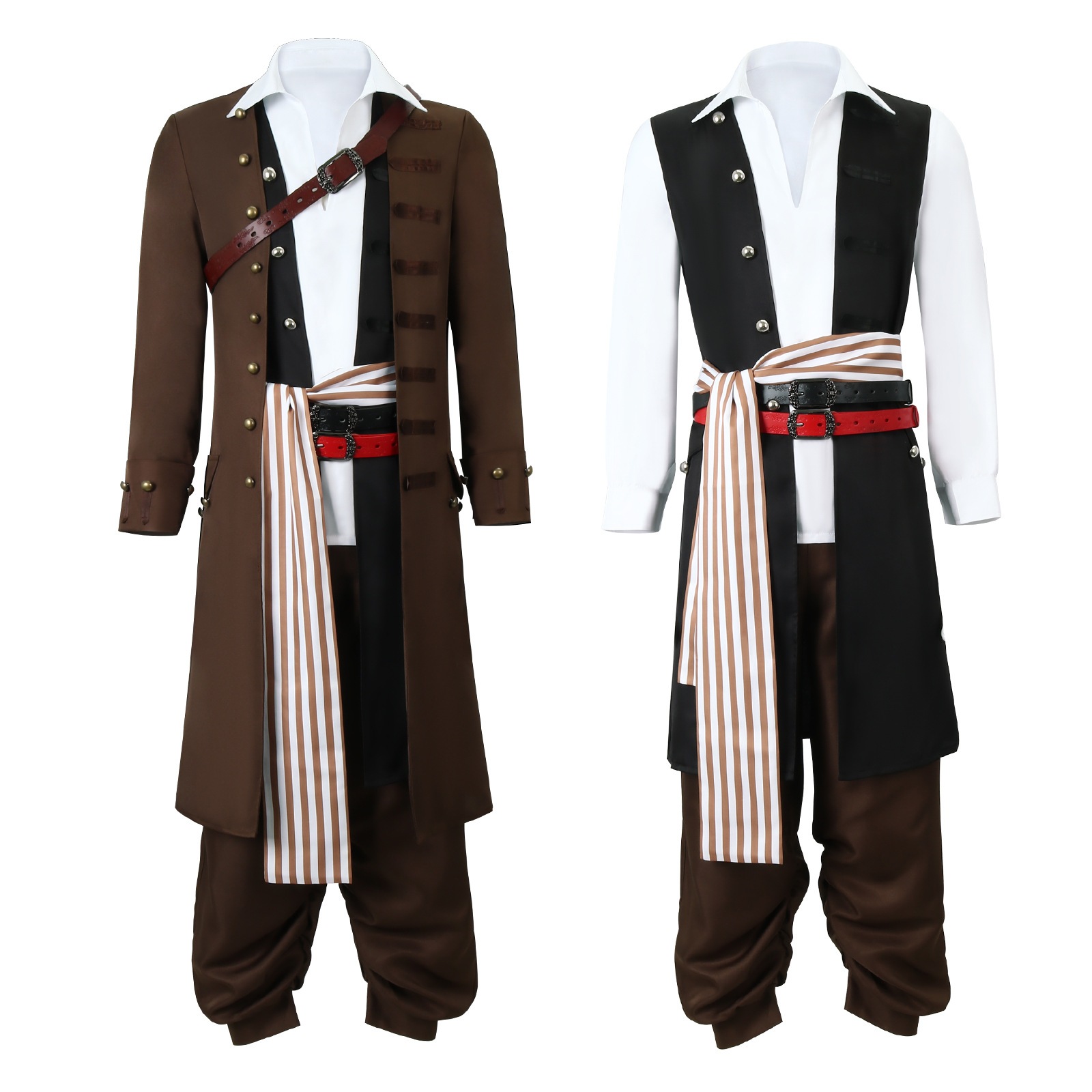 【2025新作】コスプレ 仮装ハロウィーンcosカリブ海海賊服ジャック船長コスプレ衣装海賊衣装ショー衣装 イベント用品 8,462円