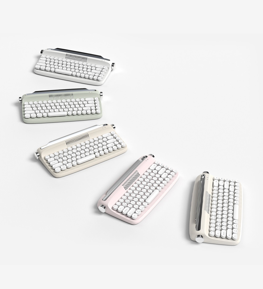 レトロ2 ミニBluetoothキーボード B307 5colors 2023 アップグレードバージョン