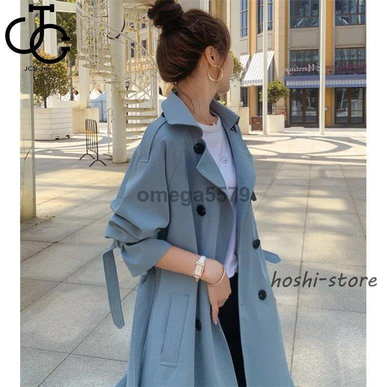 タイムセール トレンチコート レディース スプリングコート 上品 春服 チェスター 通勤 春 コート 20代 30代 40代 50代トレンチコート レディース2枚購入で 2oo円OFF!