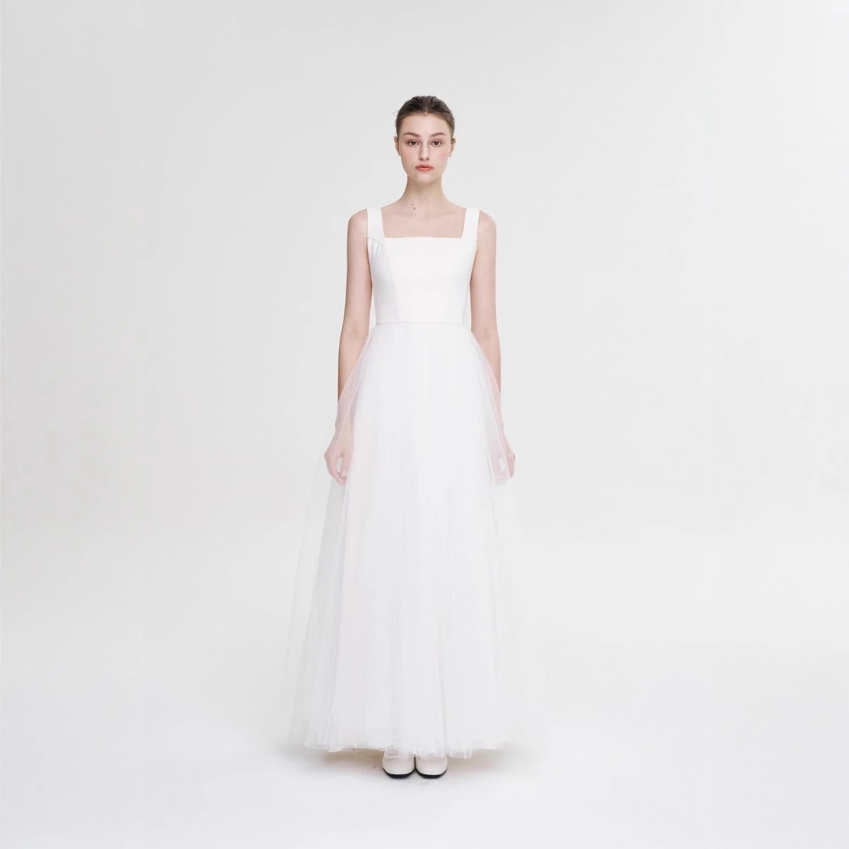 ウェディングドレス 白 結婚式 花嫁 サイズオーダーメイド可能 成人式 お呼ばれ ウェディング 演奏会 二次会 パーティードレス 前撮り ワンピース ロングドレス 836