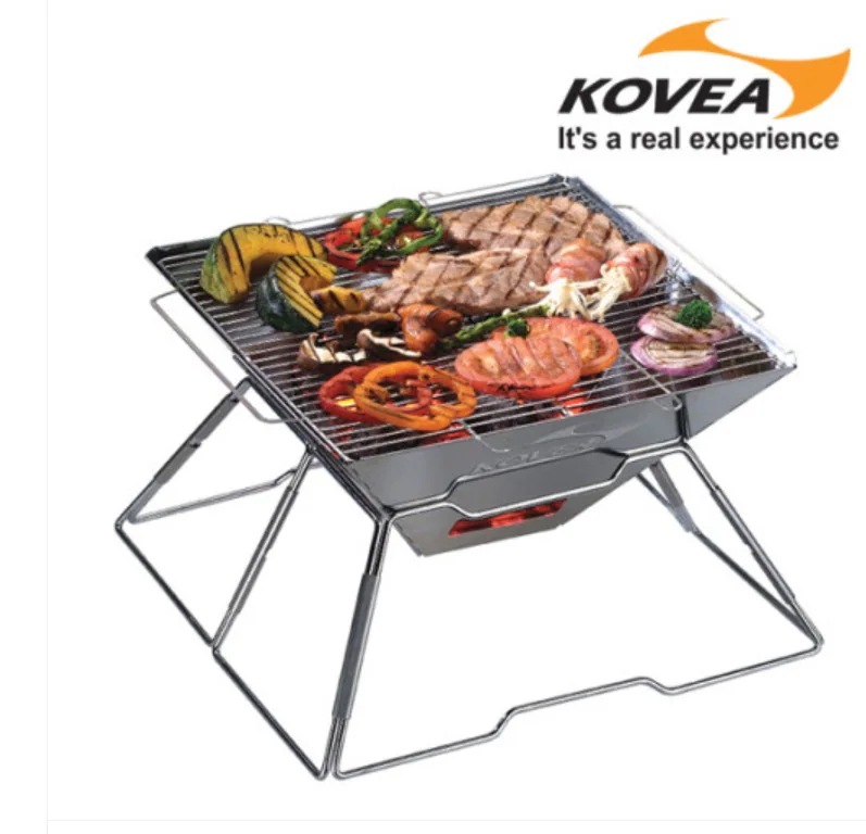 [KOVEA] MAGIC 1/2 [韓国炭焼き]BBQ キャンピング折りたたみ 火起し器 フォールディング 炭火おこし器 FD ステンレス製