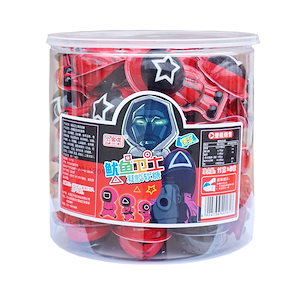 イカ衛士グミ イカゲーム 韓国お菓子 バケツに砂糖40/50個 10のスタイル 地球グミ 韓国おかし