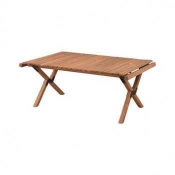 東谷 マシュー ロールトップテーブル ライトブラウン RP-611