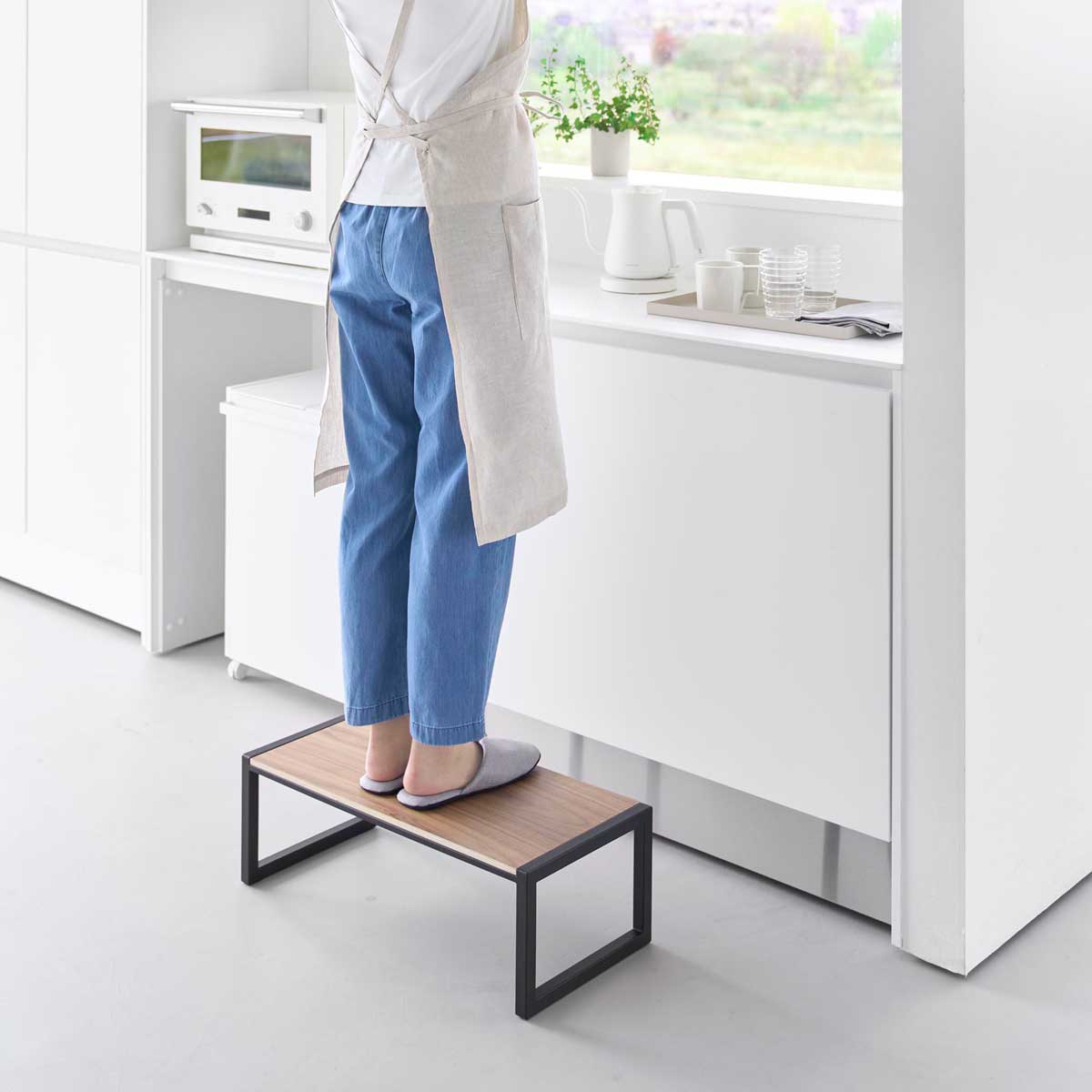 踏み台ステップ 山崎実業 tower タワー 踏み台 W60 10126 ブラック