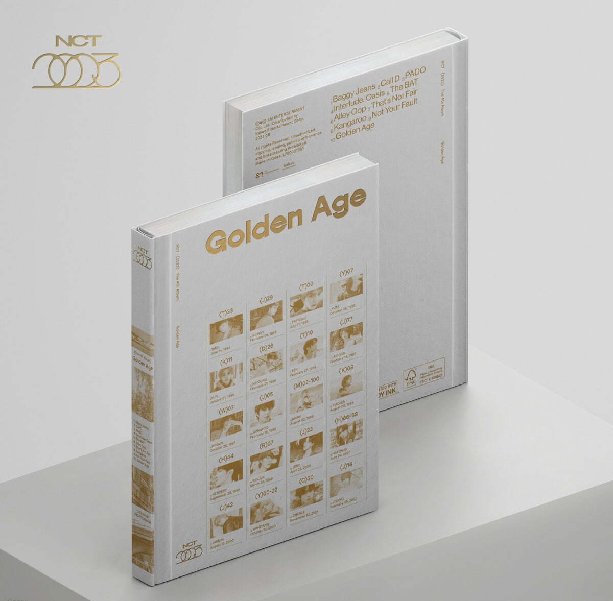 (CD新商)NCTエンシティ正規4集 Golden Age Archiving Ver アーカイブ版