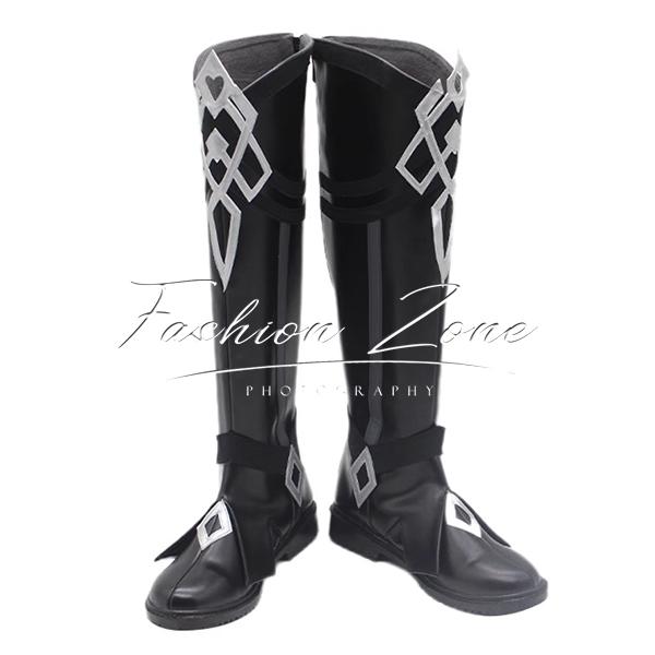 原神 げんしん 風 執行官　隊長 コスプレ靴 男女兼用 シューズ 道具小物 ブーツ cosplay ハロウィン仮装 変装