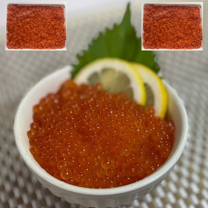 鱒いくら醤油漬け　小粒　1ｋｇ　海外産　いくら　マスイクラ　イクラ　鱒イクラ　化粧箱なし　贈答　お歳暮　お中元　内祝い　お祝い　母の日　父の日　プレゼント