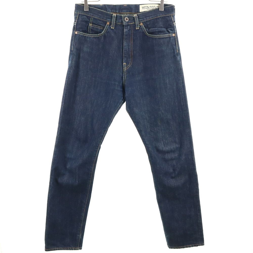 日本製 ストレートデニムパンツ w32 ジーパン メンズ